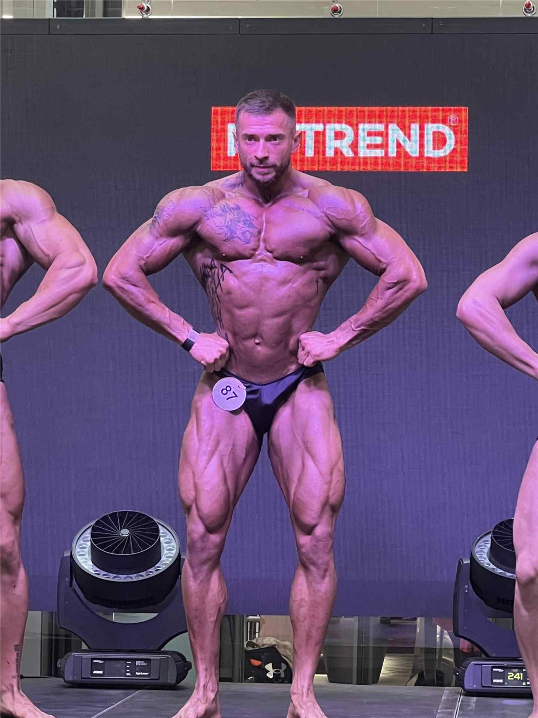 Venda Zušťák na fitness soutěži